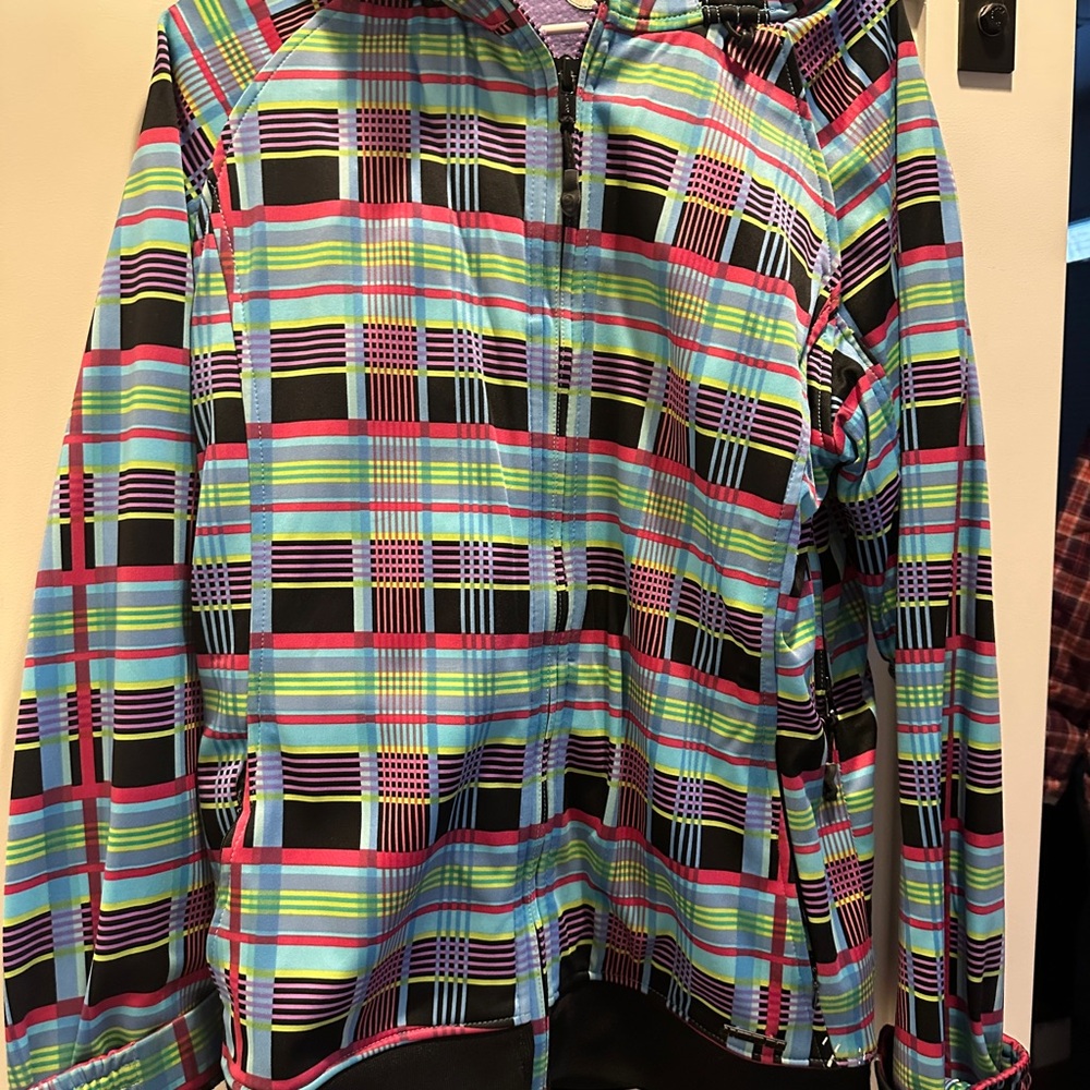 Aperture Women's Multicolor Plaid Jacket